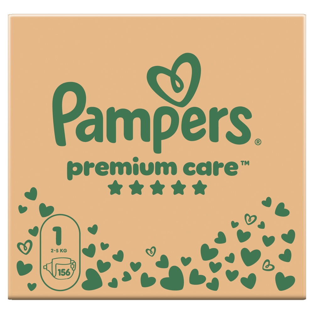 Pampers Premium Lunar S1 (156 buc/cutie)