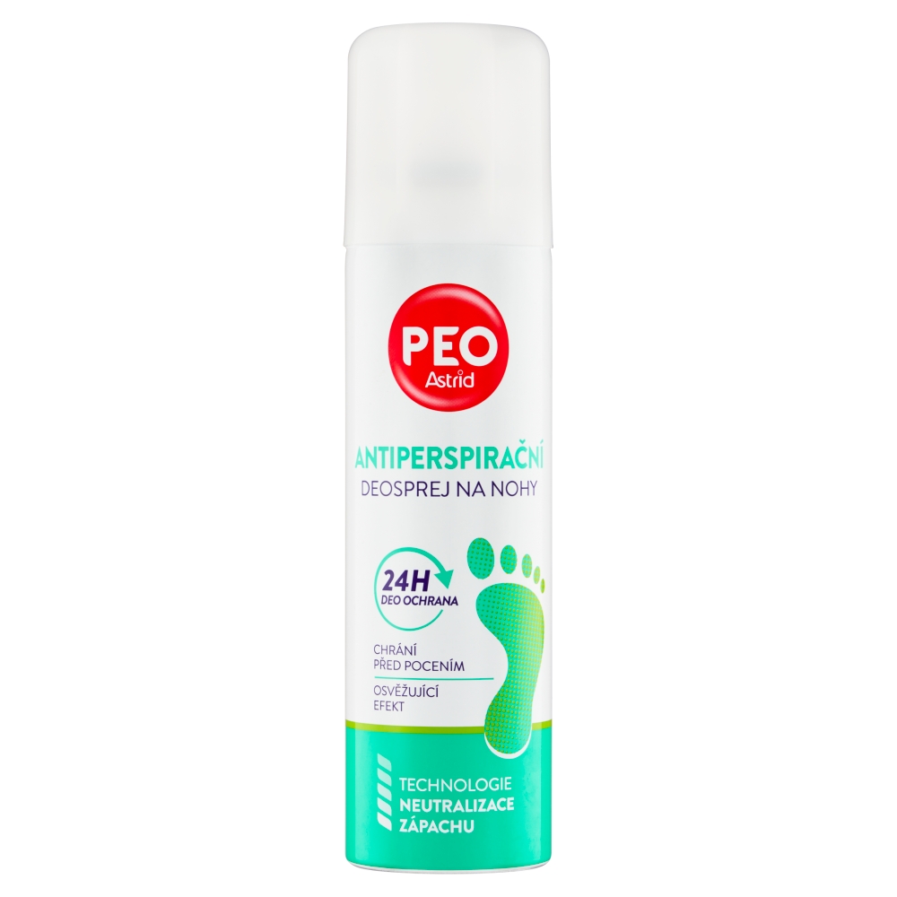 Spray antiperspirant pentru picioare Peo 150 ml