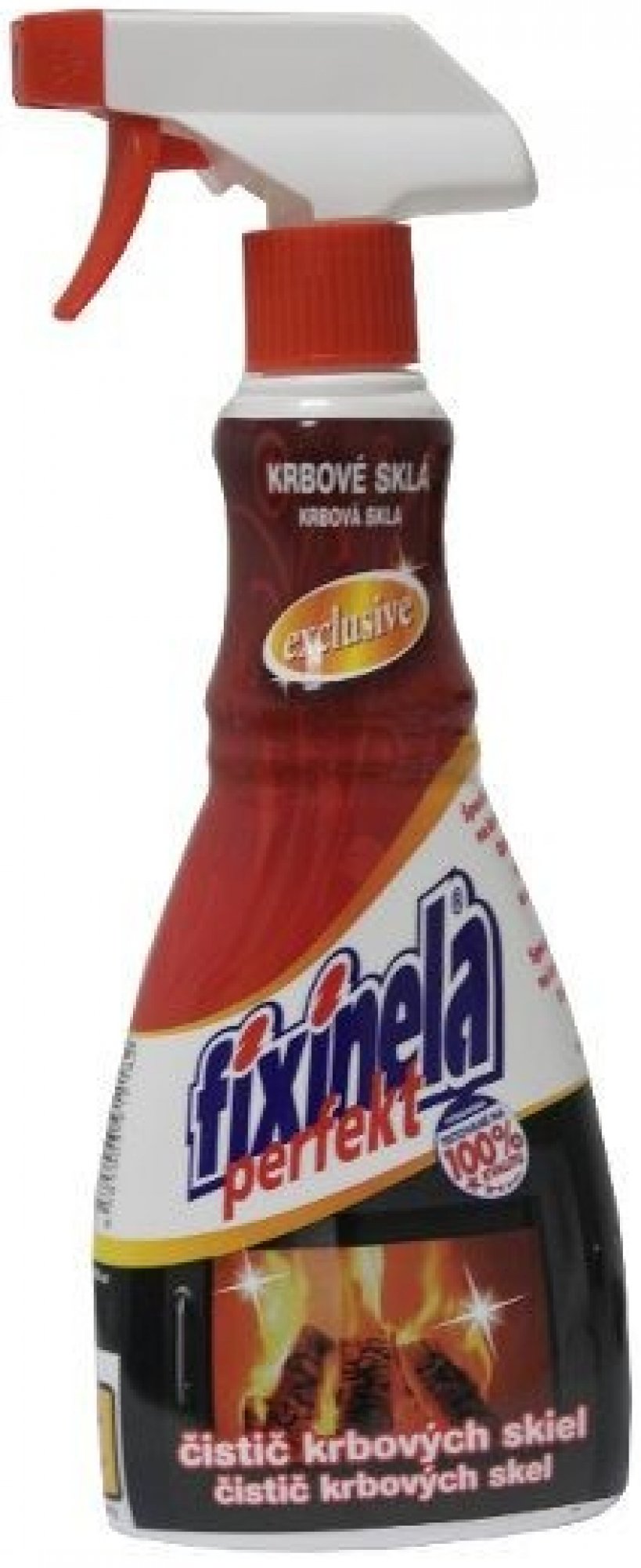 Tatrachema CZ s.r.o. Fixinela Curățător perfect pentru geamuri de șemineu 500 ml