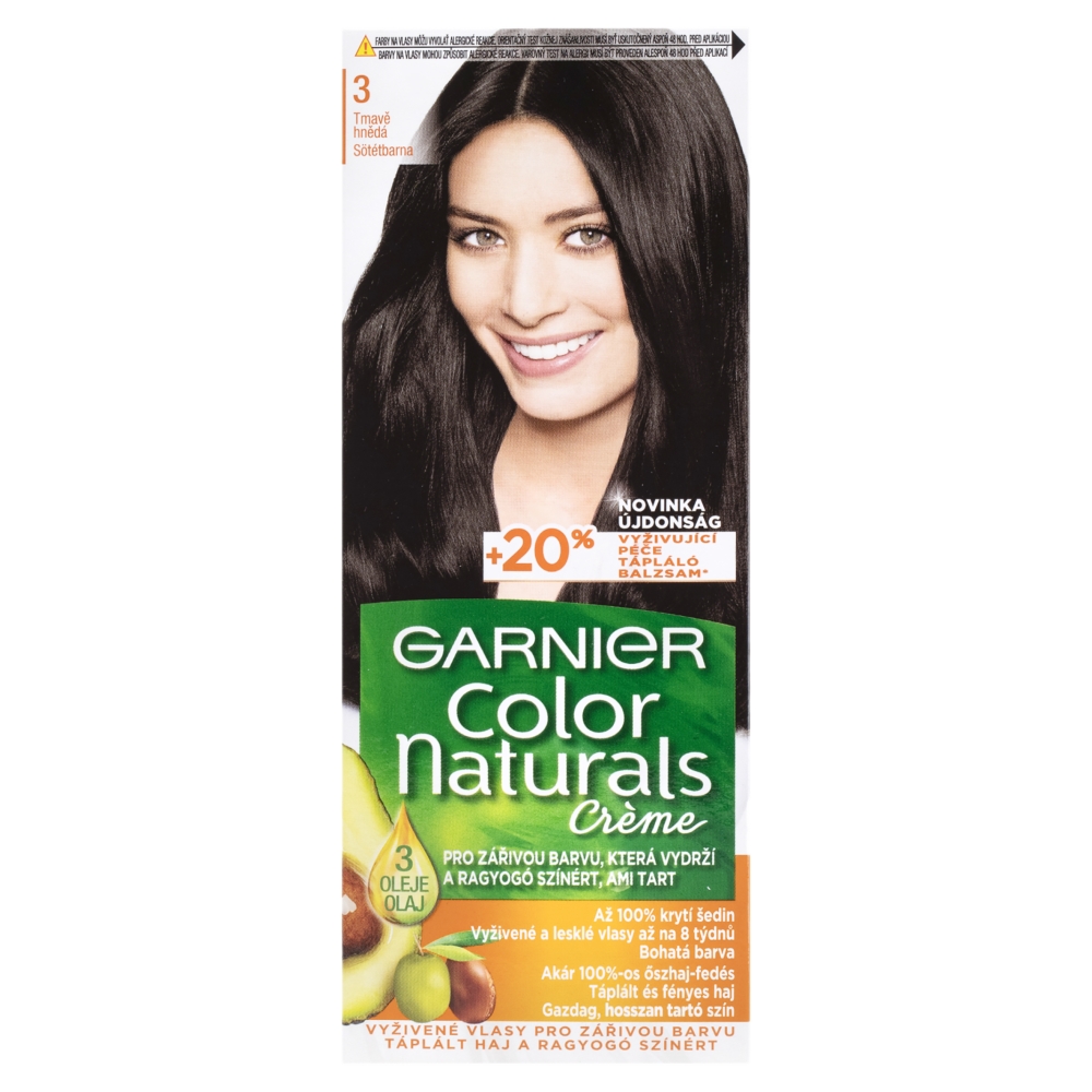 Garnier Color Naturals maro închis 3