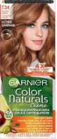 Vopsea de păr cremă Garnier Color Naturals 7.34 cupru natural