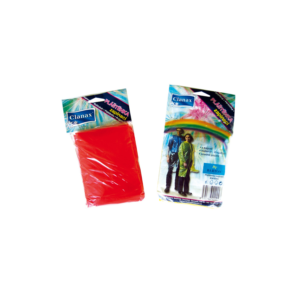 Pelerină de ploaie cu glugă, mărimea UNI PE