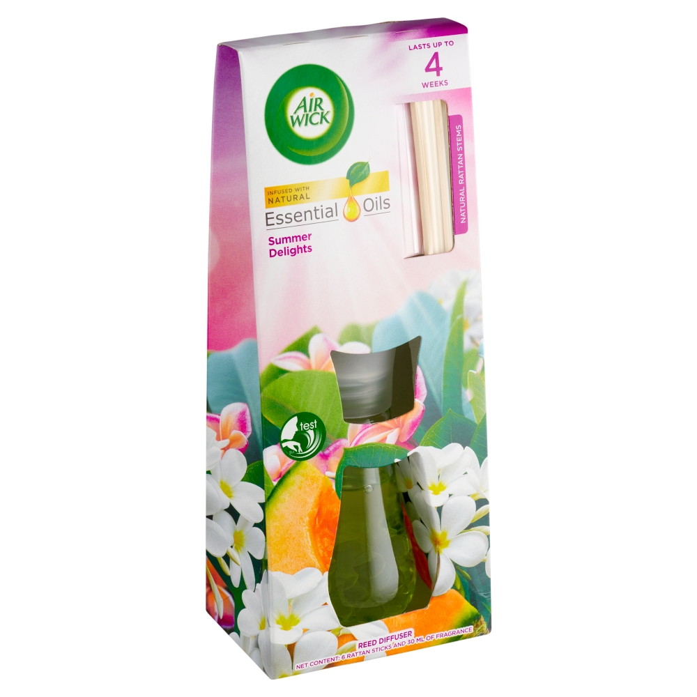 Bețișoare parfumate Air Wick Life Scents, vară veselă, 30 ml
