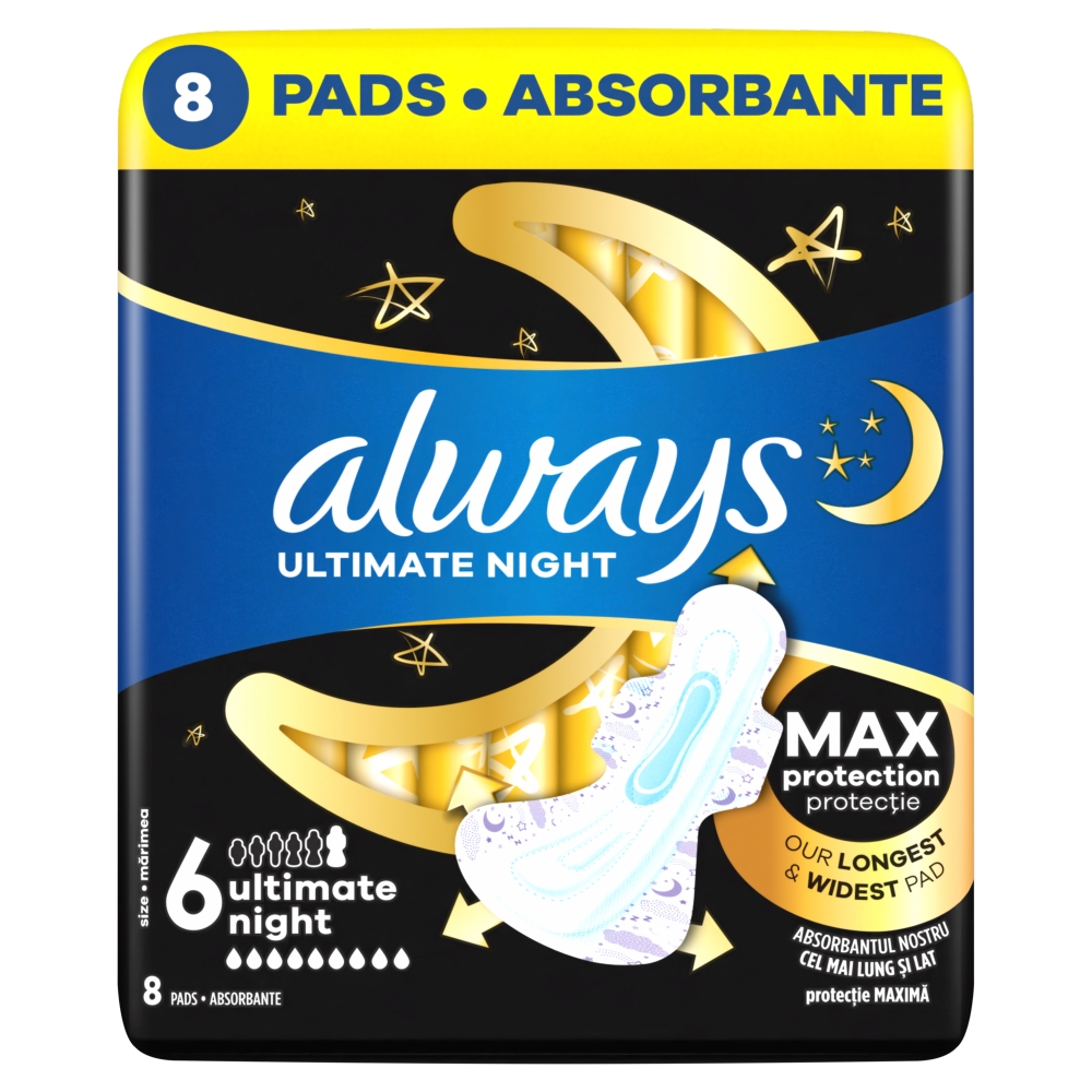 Procter and Gamble Absorbante Always Ultra (8 buc/folie) UltimNight