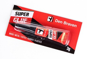 Den Braven Super Glue 3g transparent