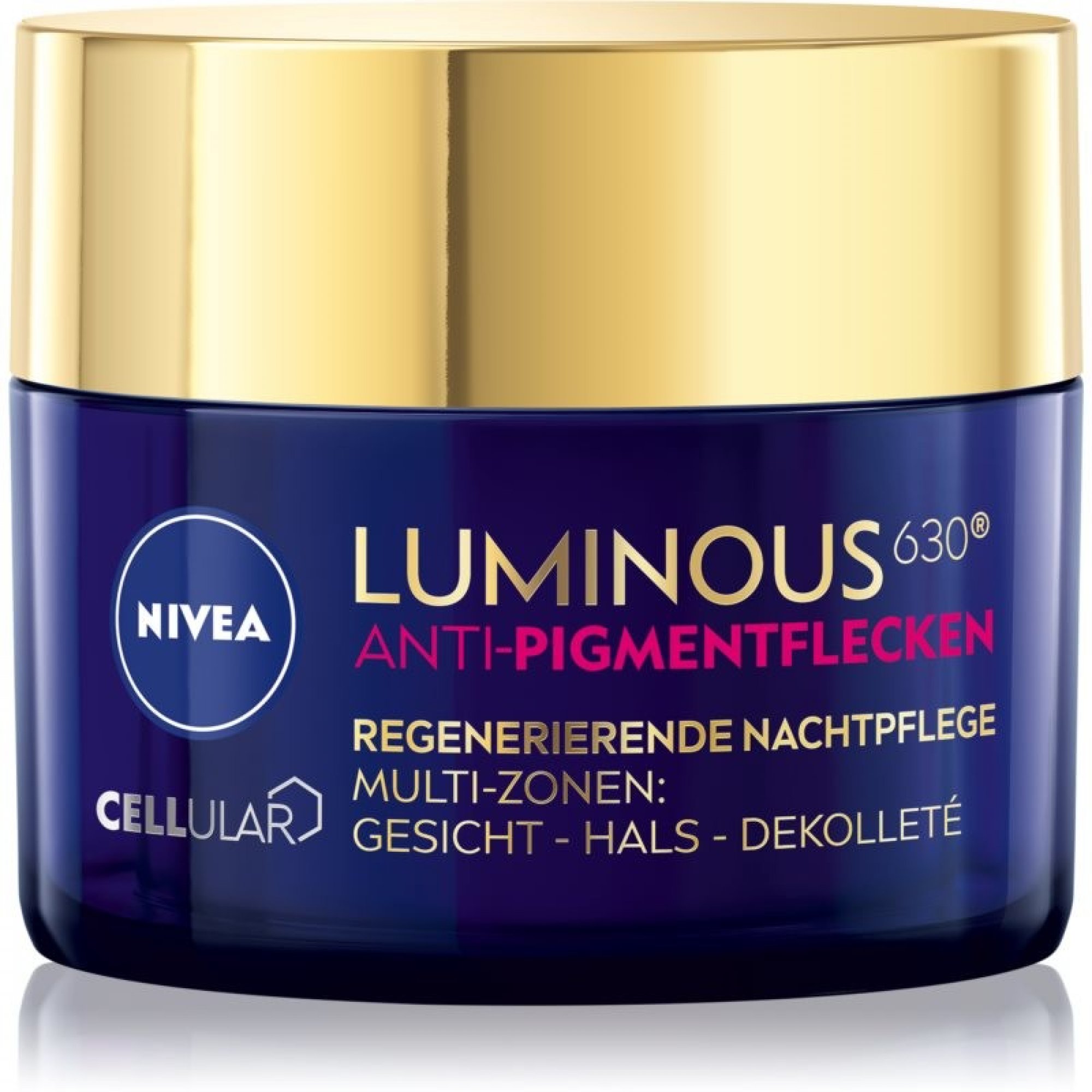 Cremă de noapte Nivea Cellular Luminous 630 împotriva petelor pigmentare 50 ml