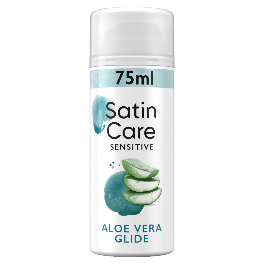 Gel de ras GIL SatinC 75ml cu Aloe Vera