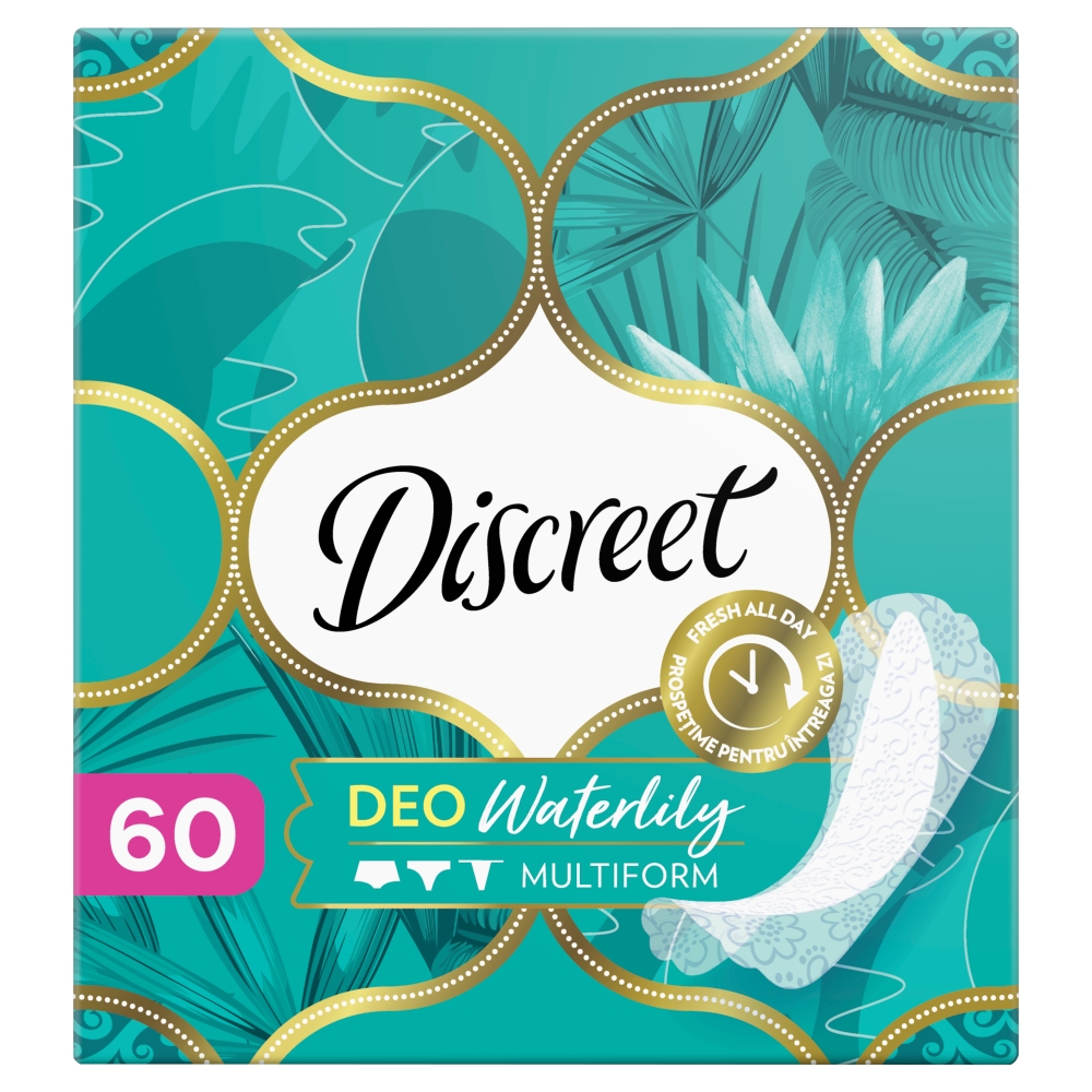 Procter & Gamble Discreet absorbant (60 buc/cutie) SlipWaterlily