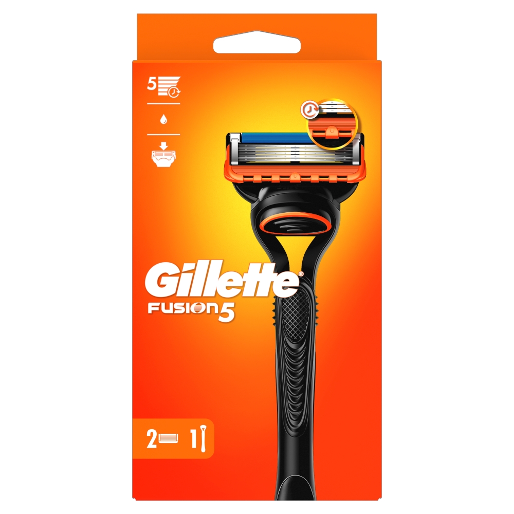 Gillette Fusion5 + 2 bucăți de capete de ras