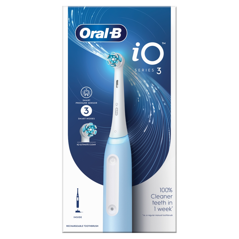 Periuță de dinți Oral-B iO Seria 3 Albastru Ice