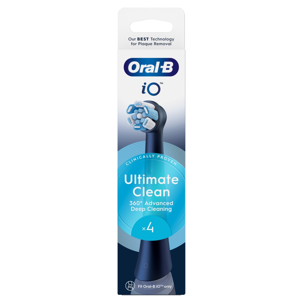 Procter and Gamble Pernuță de dinți Oral-B NH iO (4 buc/blister) U Clean Black