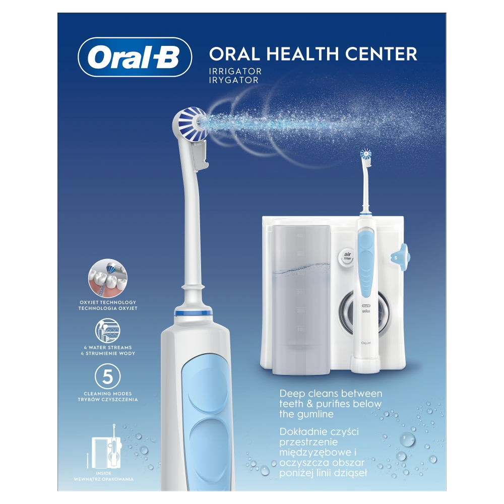 Procter and Gamble Irigator oral Oral-B Oxyjet MD20