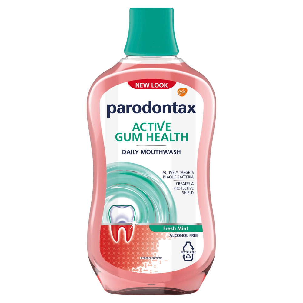 Glaxo Smithkline Parodontax Îngrijire Gingială Pe Brânză din Plante Naturale 500 ml