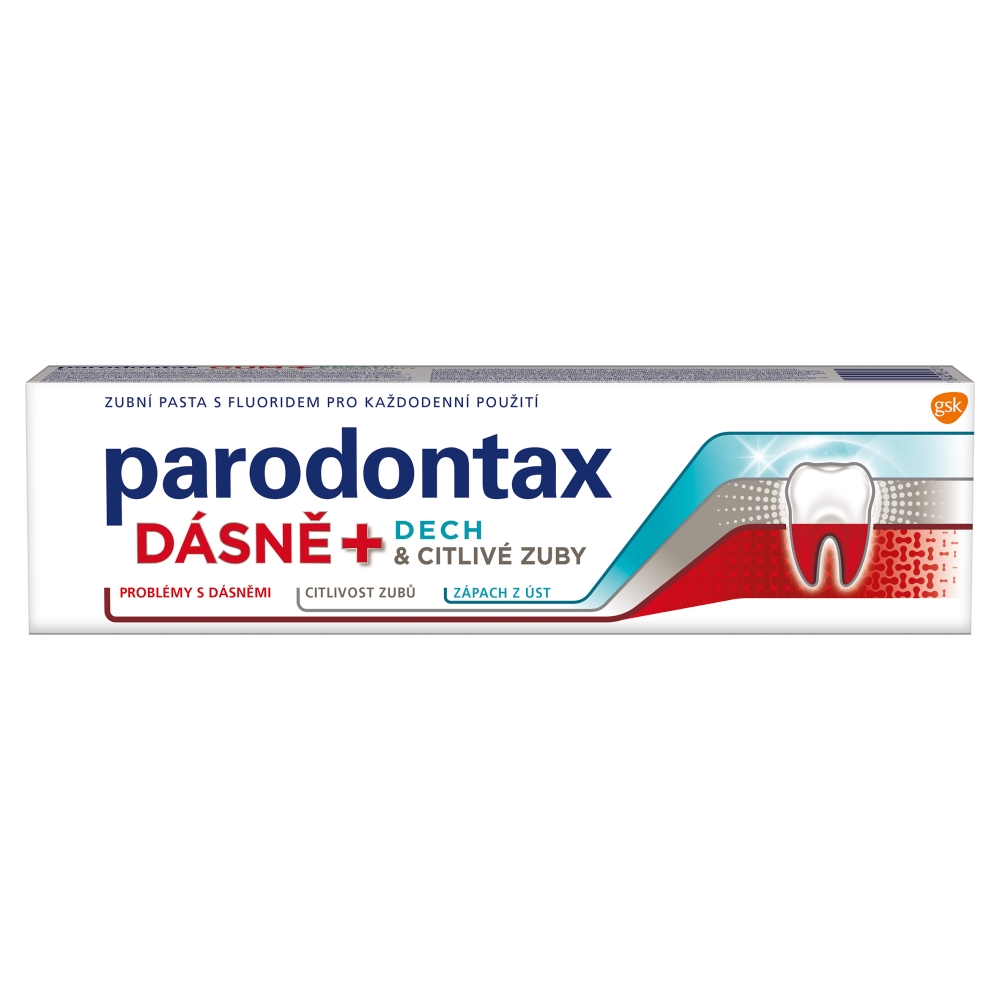 Glaxosmithkline Consumer Parodontax Gingii + Respirație și Sensibilitate 75 ml