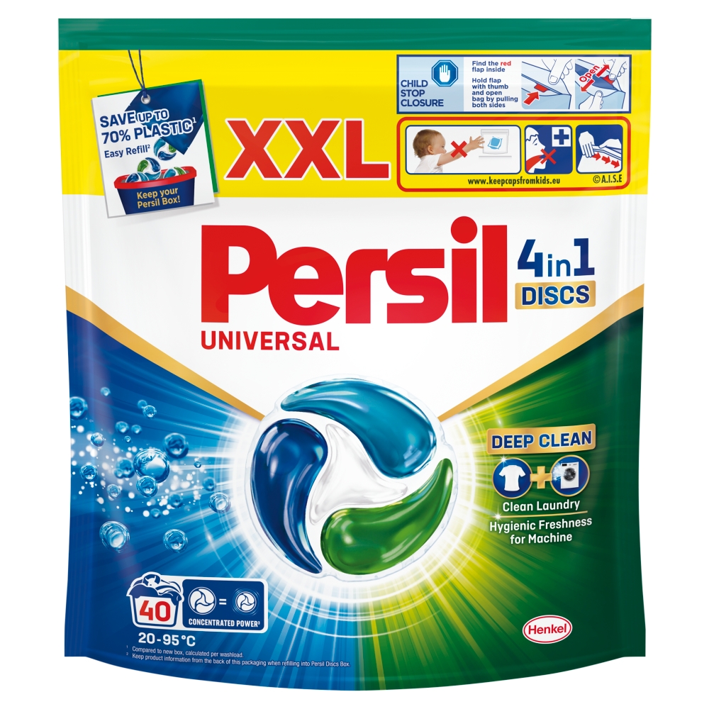 HENKEL drogerie Discuri Persil (40 buc.) Universal XXL