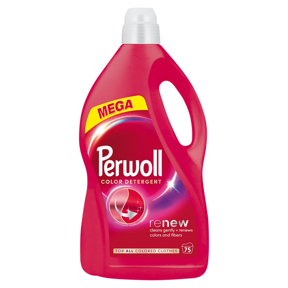 Perwoll Gel de curățare Renew Color 3,75 l 75 PD