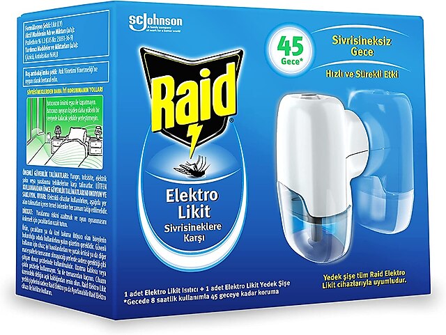 Vaporizator electric Raid cu umplutură lichidă 27ml 45 nopți
