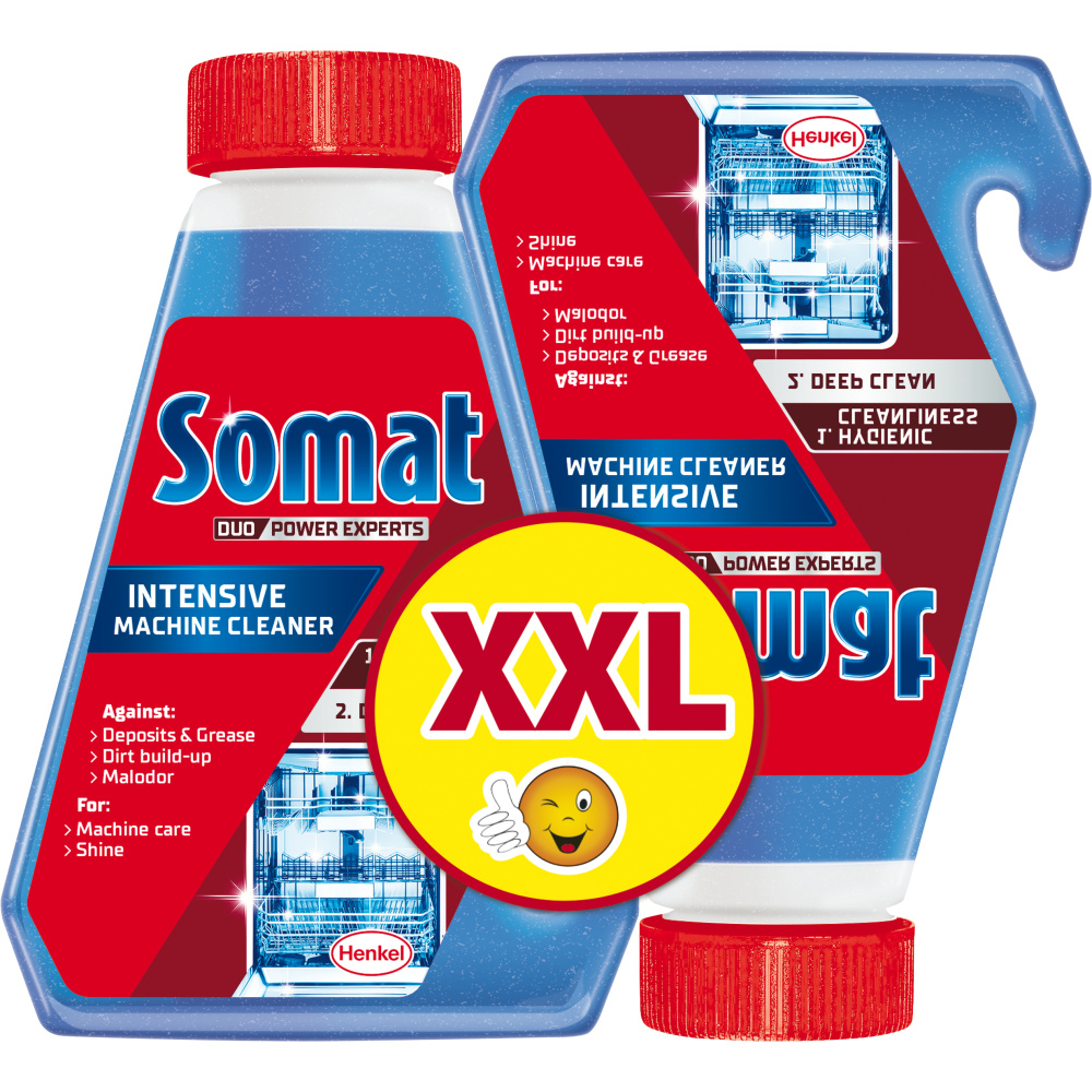 Soluție de curățat pentru mașina de spălat vase Somat (2x250ml) N