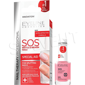 Eveline Spa Nail îngrijire unghii 12ml SOS
