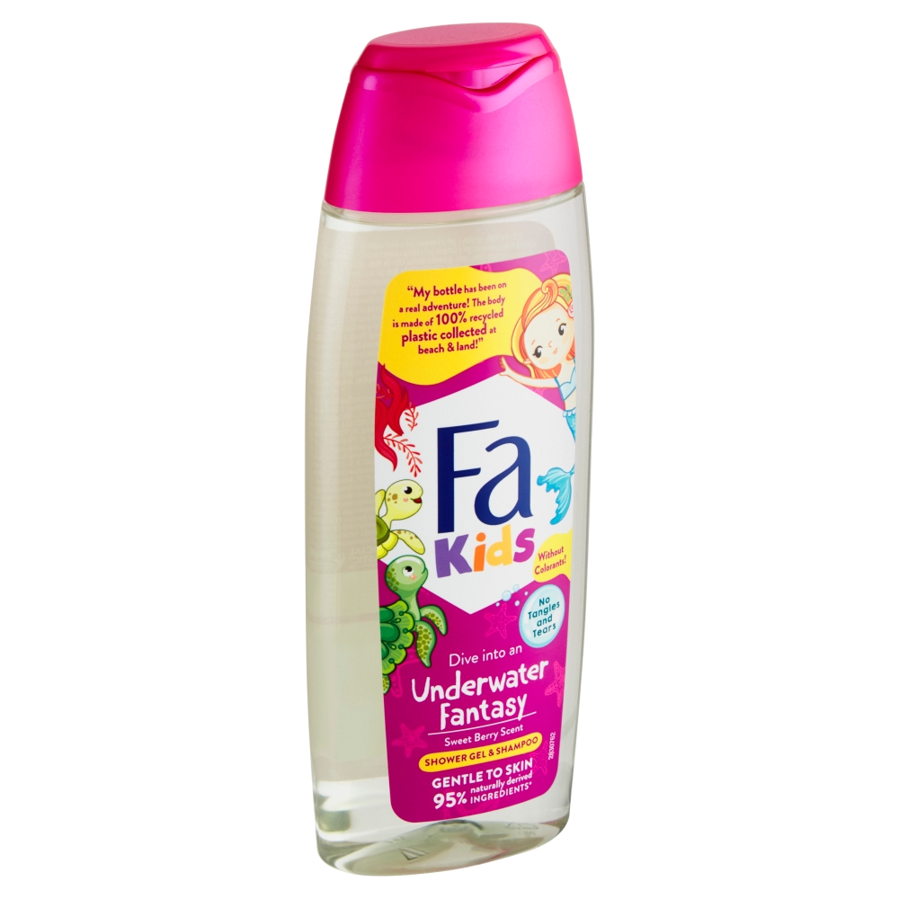 Gel de duș Fa 250ml pentru copii, sirenă