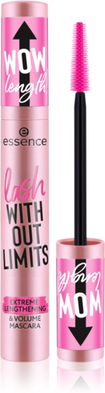 Essence Rimel FĂRĂ LIMITE Alungire și volum extreme 01