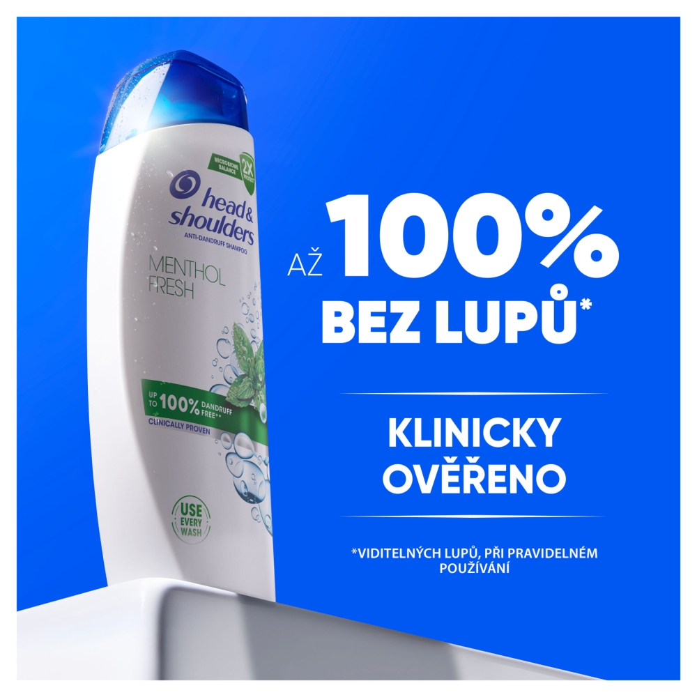 Head & Shoulders Șampon H&S 500ml cu mentol
