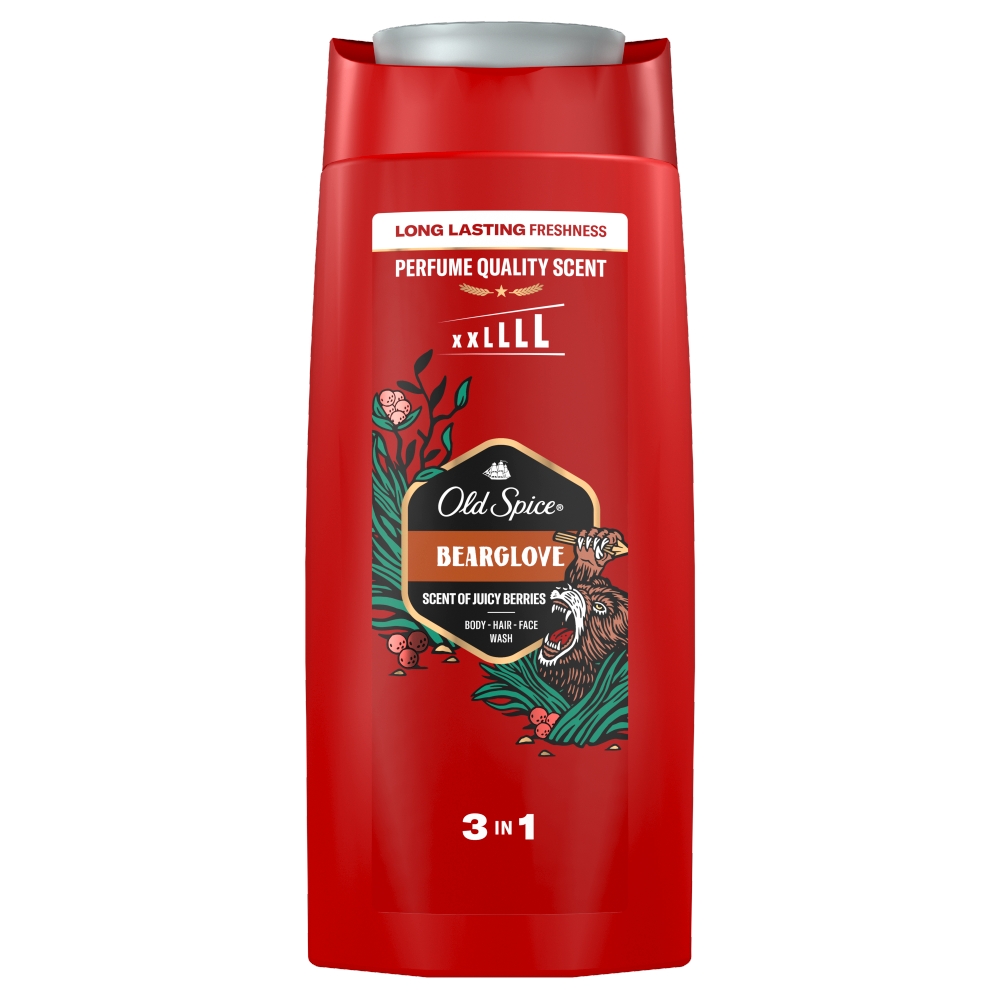 Gel de duș Old Spice 675ml Bearglove XXL