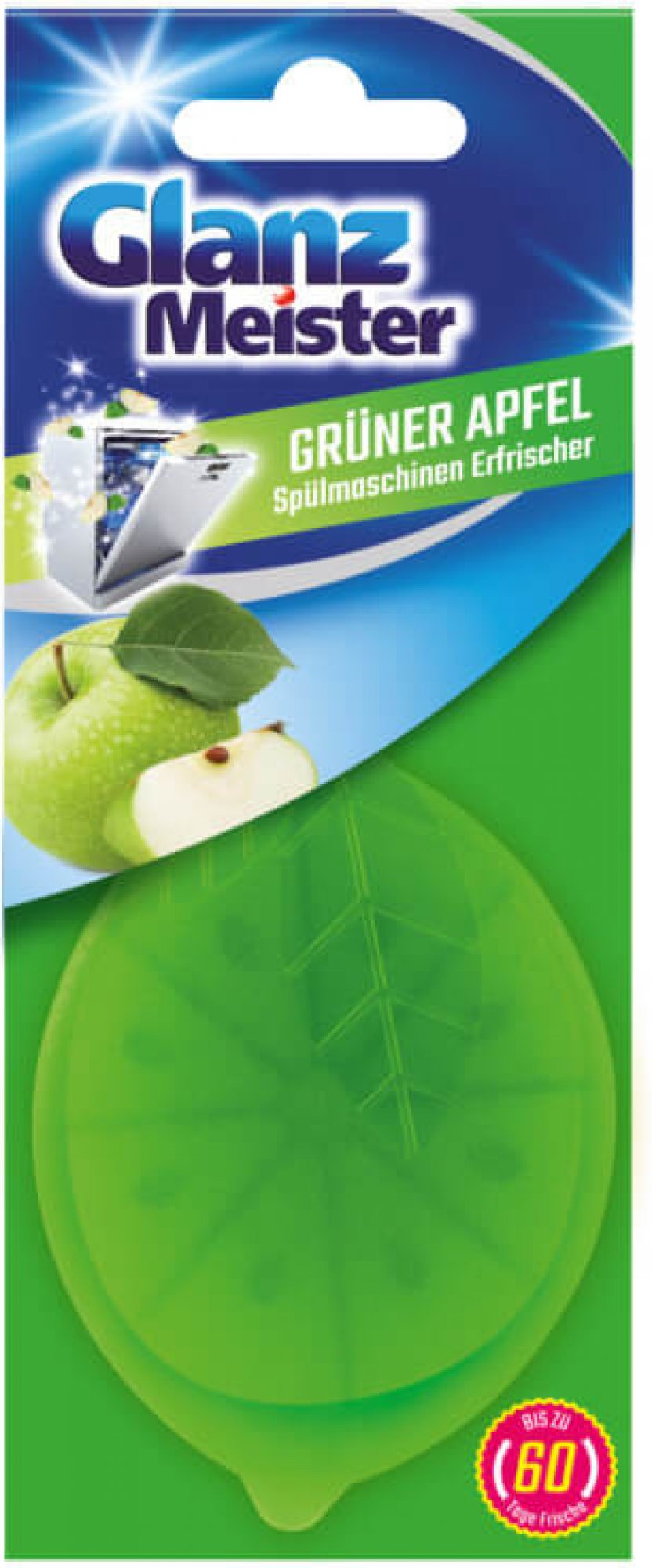 Glanz Parfum pentru mașina de spălat vase Meister cu aromă de măr