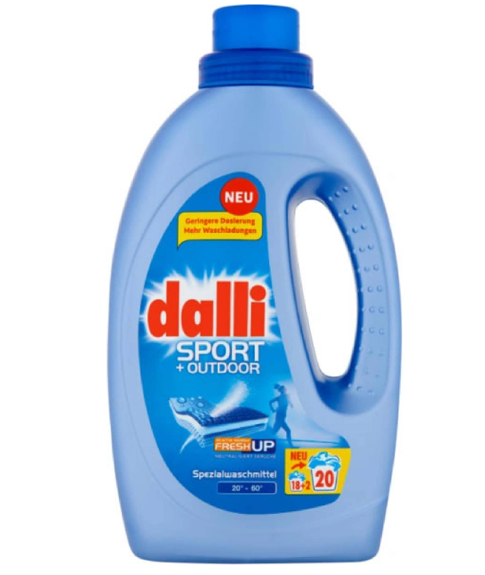 DALLI GEL DE SPĂLARE 27 DOZE SPORT & OUTDOOR 1.1 L