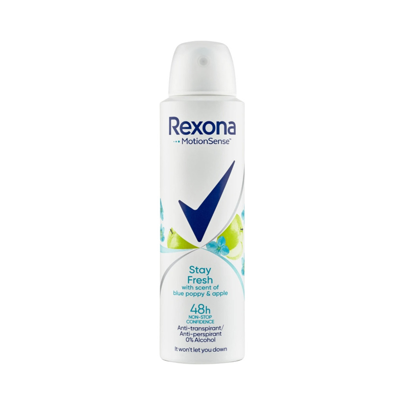 Rexona DEO Femei 150ml Albastru Pop & Apple (CZ)
