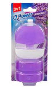 Bloc lichid Q Power 3x55ml lavandă
