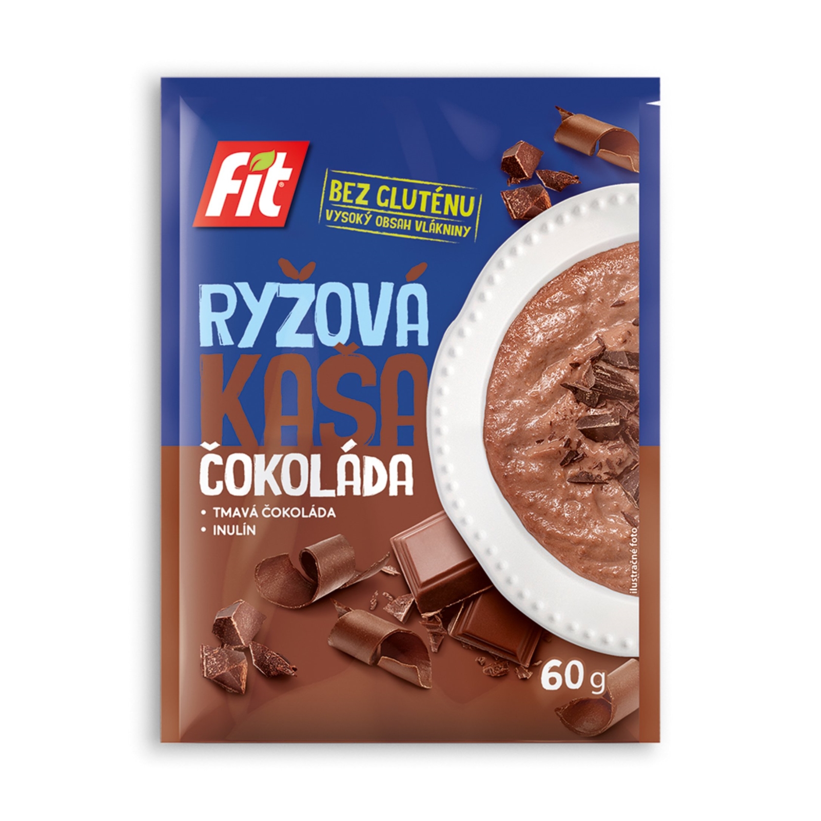 Terci de orez fit cu ciocolată 60g