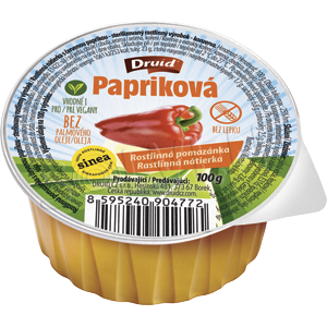 Pom vegetarian Druid 100g ardei roșu