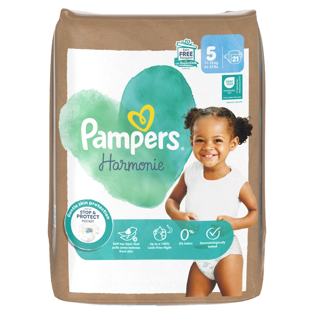 Pampers Harmony mărimea 5 21 buc