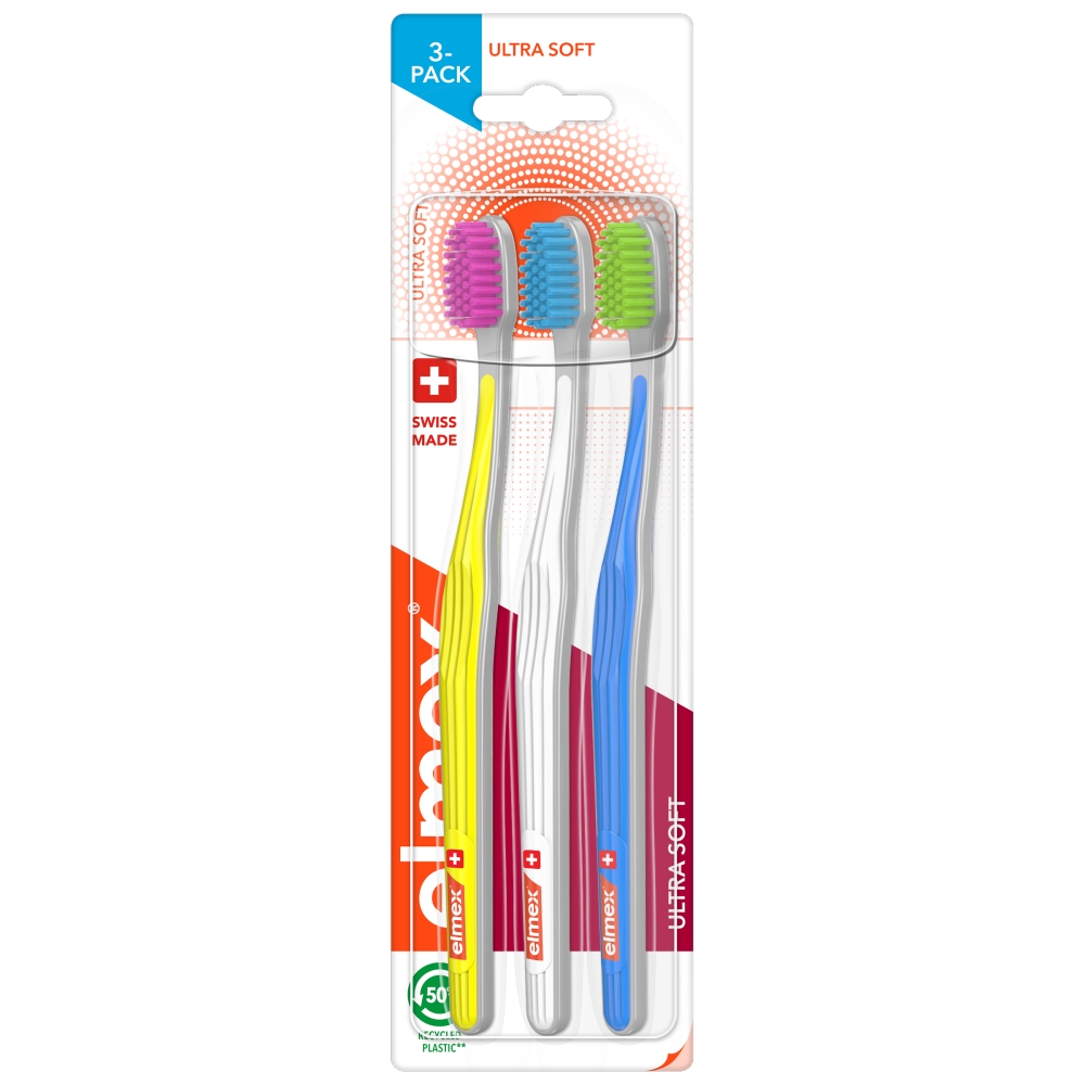 Colgate-Palmolive Elmex ZK (3 buc. bli) ultra moale