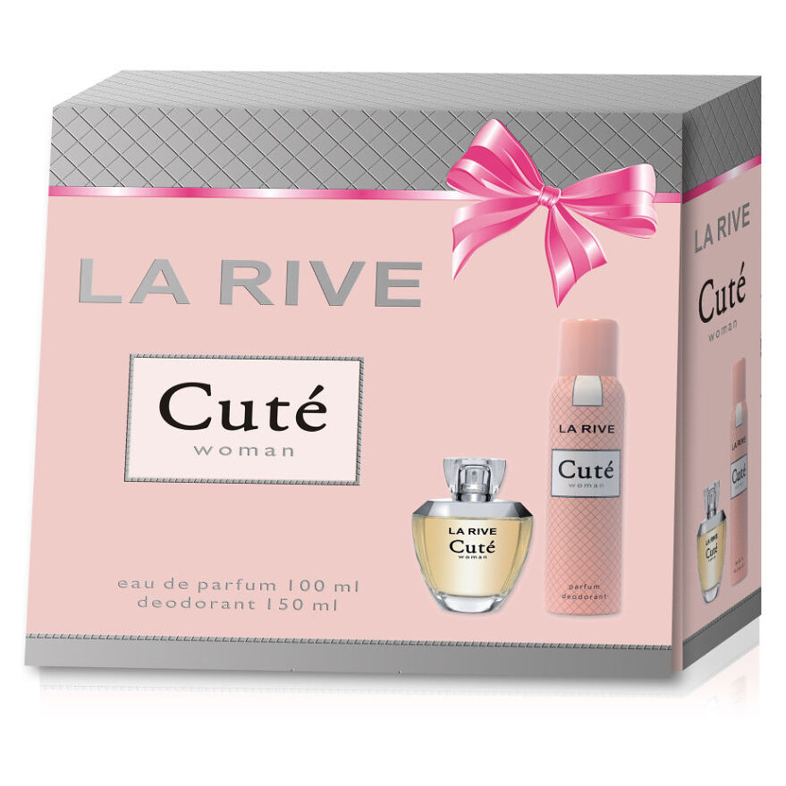Set cadou LA RIVE Cuté (EDP 100ml și Deodorant 150ml)