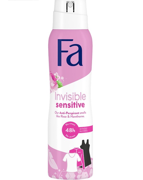 Deodorant FA pentru femei 150ml Invisible Sensitive Ks