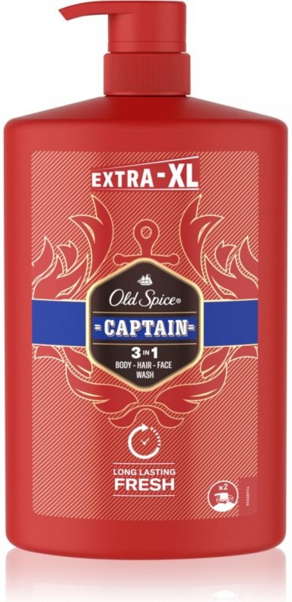 Procter & Gamble Gel de duș Old Spice Captain pentru bărbați 1000 ml