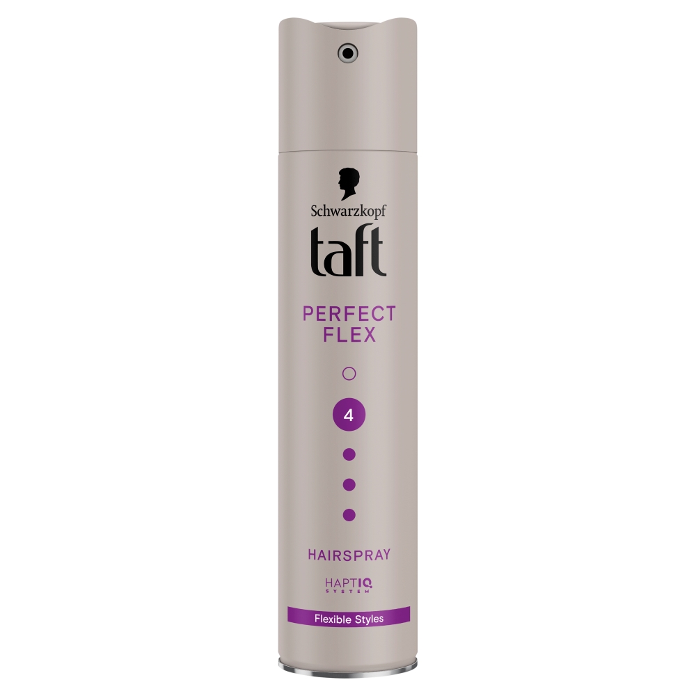 Taft Fixativ de păr Perfect Flex cu fixare și flexibilitate ultra puternică 250 ml