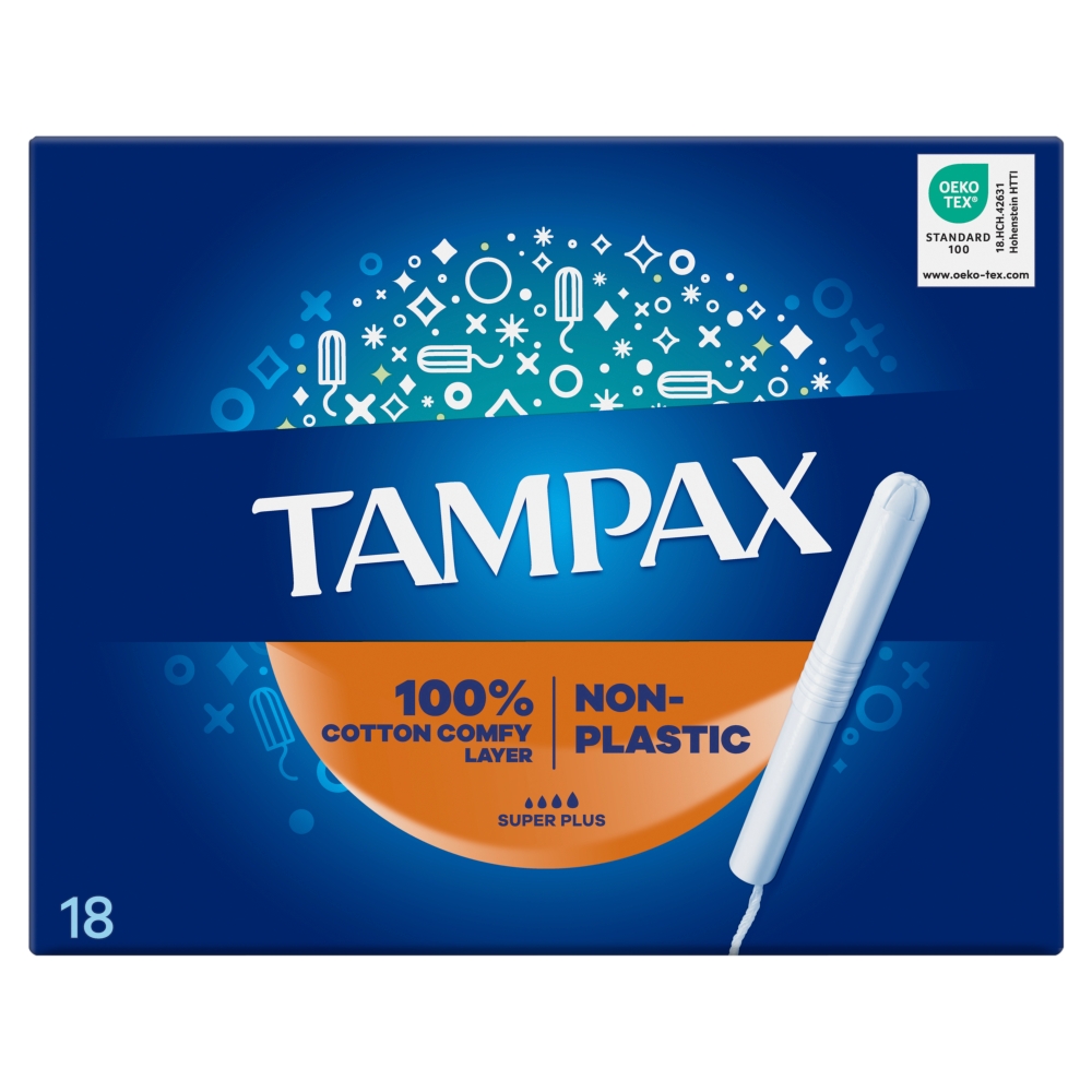 Tampoane Tampax 18 buc Super Plus