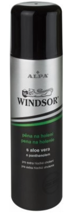 ALPA a.s. Spumă de ras Windsor 200 ml pentru piele sensibilă