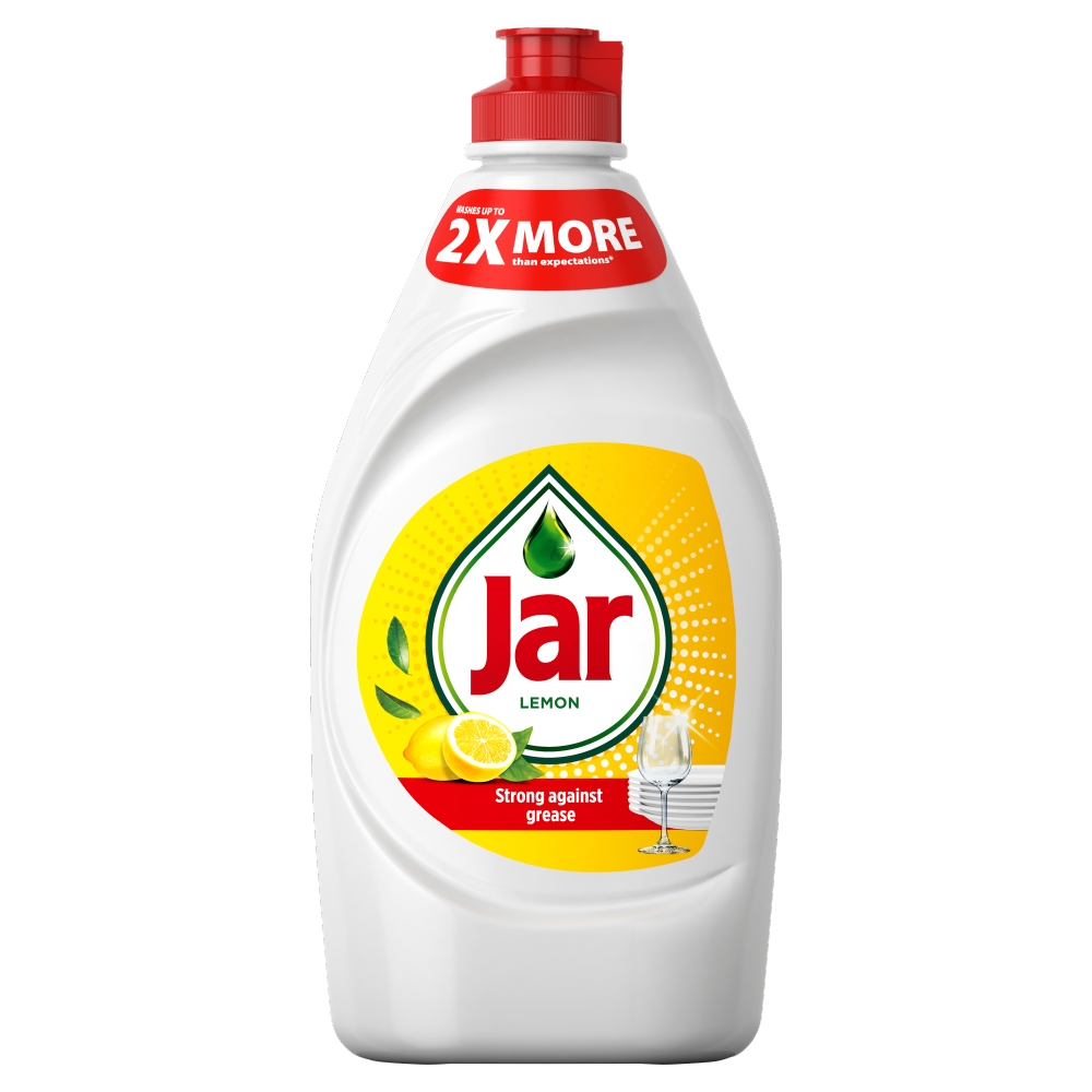 Jar Detergent de vase cu lămâie, borcan, 450 ml