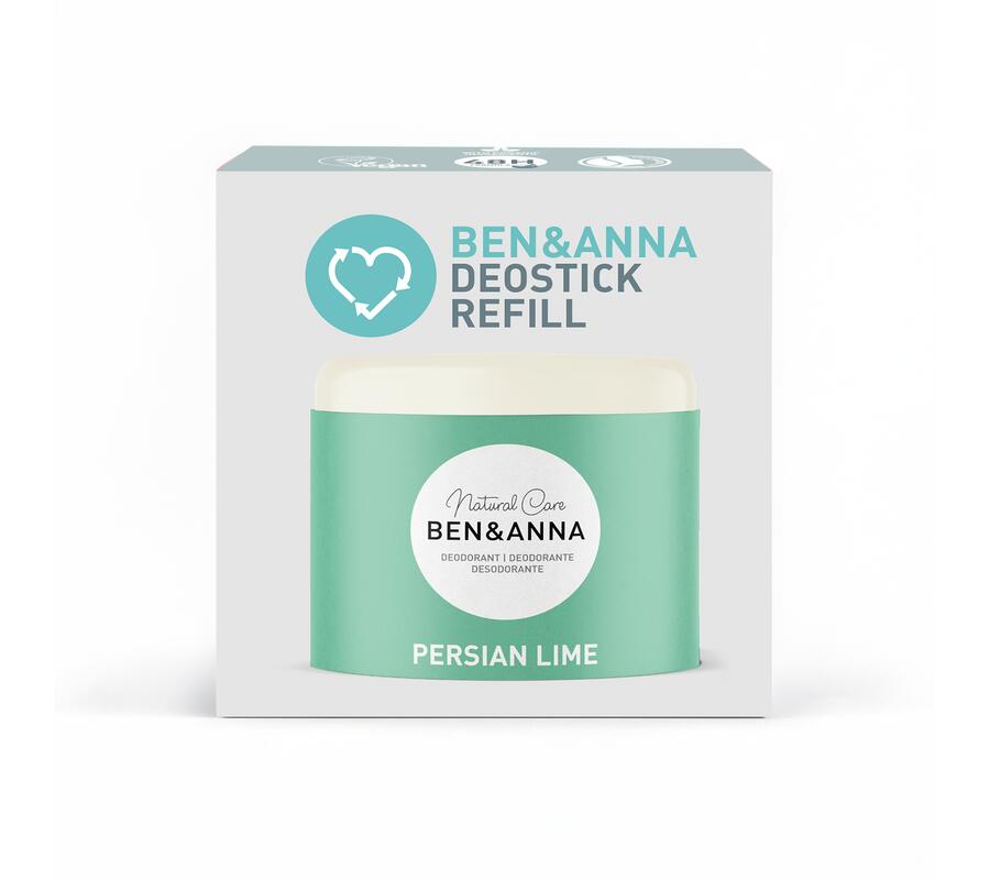 BEN&ANNA reumplere deodorant PERSIAN LIME, 40 g