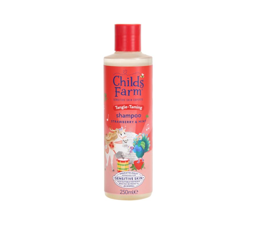 Șampon CHILDS FARM cu căpșuni și mentă, 250 ml