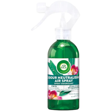 Odorizant de cameră Air Wick Active Fresh 237 ml cu eucalipt și frezie