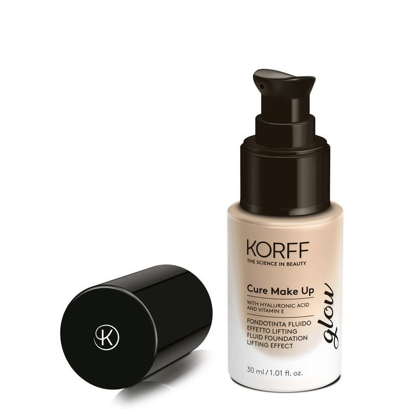KORFF CURE MAKE UP MK FOND DE TEN FLUID EFECT DE LIFTING STRĂLUCIRE 01, 30 ml
