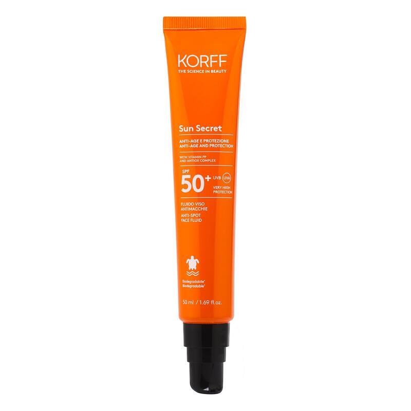 KORFF SUN SECRET FLUID ANTI-PECTE SPF 50+ 50 ML