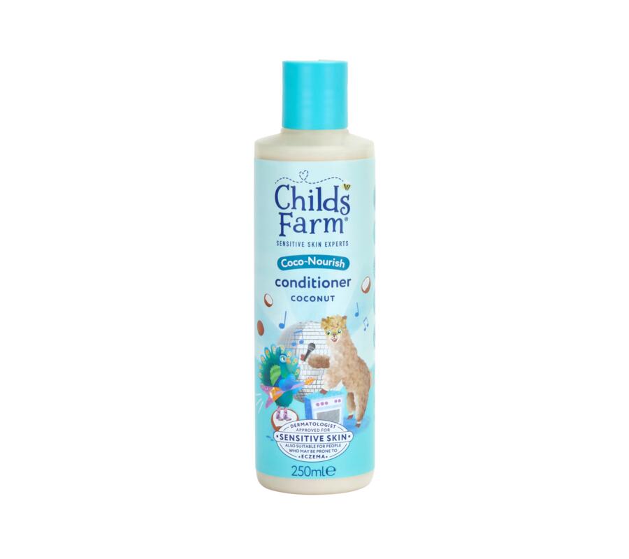 Balsam de păr Coco-Nourish pentru păr creț, CHILDS FARM, 250 ml