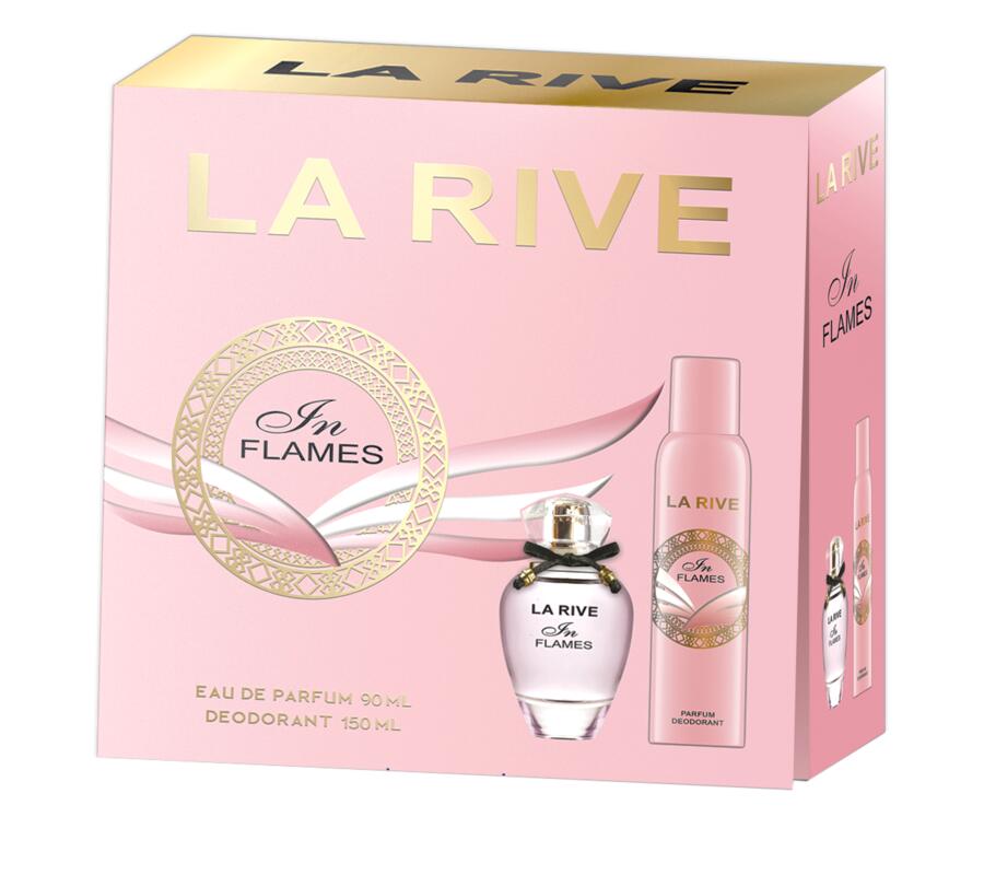 La Rive, În flăcări, set cadou;