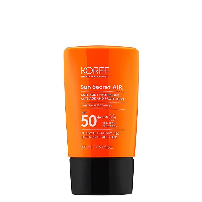 KORFF SUN SECRET SPF50+ AER FLUID DE TEN 50ML